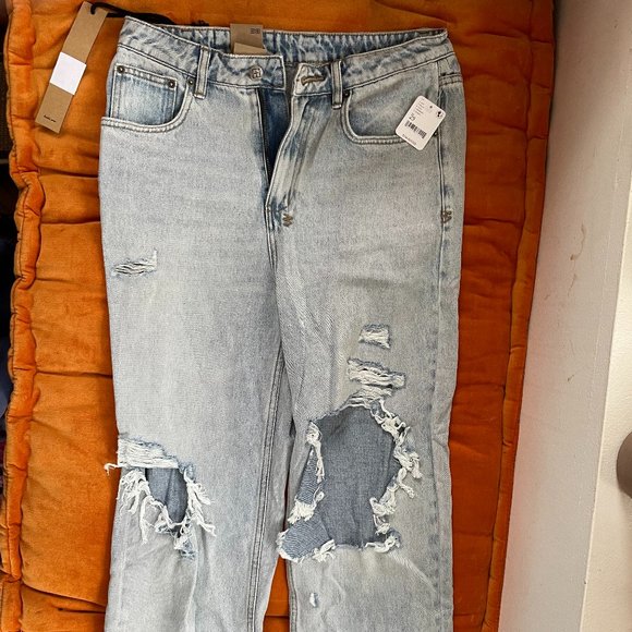 tsubi Free People Playback Skream Trashed Jeans - Picture 1 of 5